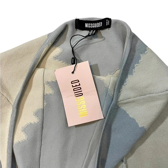 NWT Missguided Exposed Seam Halter Mini Dress - Picture 4 of 6